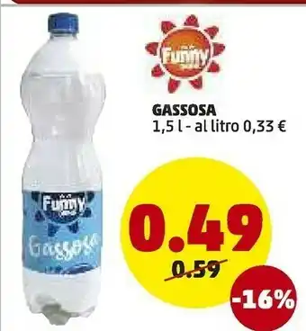 PENNY Funny drink Gassosa offerta