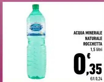 Conad Rocchetta Acqua Minerale Naturale offerta