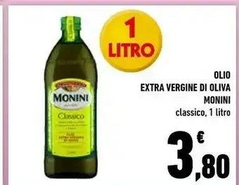 Conad Monini Olio Extra Vergine Di Oliva Classico offerta