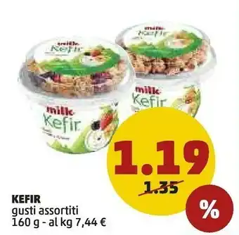 PENNY Milk - Kefir Muesli Croccante Alla Nocciola 160 G(ml) offerta