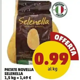 PENNY Selenella Patate Novella offerta