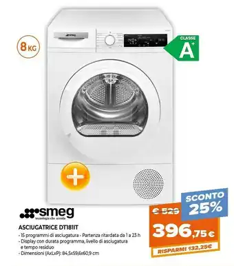 Expert Smeg DT181IT offerta