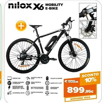 Expert Nilox X6 offerta
