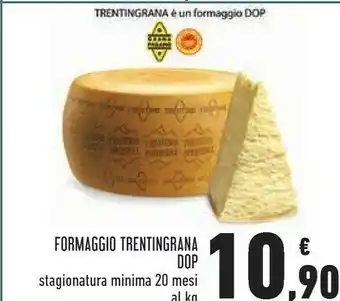 Conad Superstore Grana Padano Formaggio Trentigrana Dop offerta