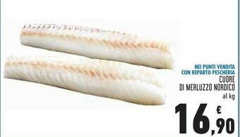 Conad Superstore Cuore Di Merluzzo Nordico offerta
