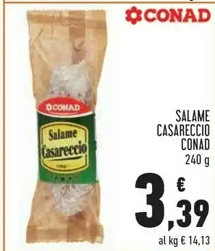 Conad Superstore Conad - Salame Casareccio 240 G(ml) offerta