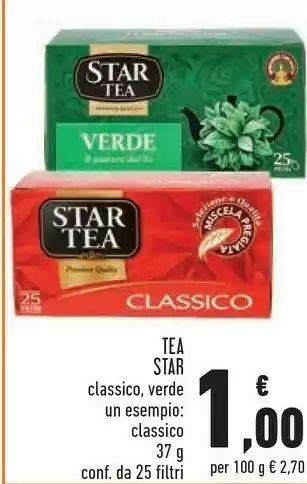 Conad Superstore Star Tea - Star Tea Classico offerta