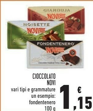 Conad Novi Cioccolato offerta