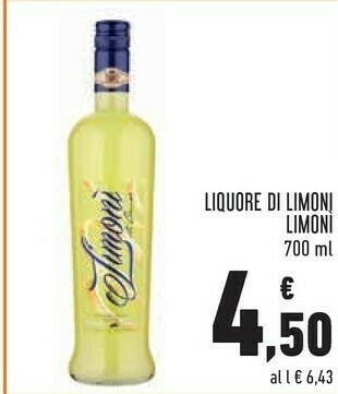 Conad Limoni Liquore Di Limoni offerta