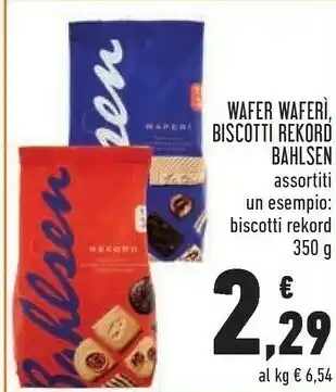 Conad Bahlsen Wafer Waferi offerta