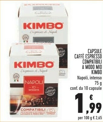 Conad Kimbo Espresso Napoli offerta