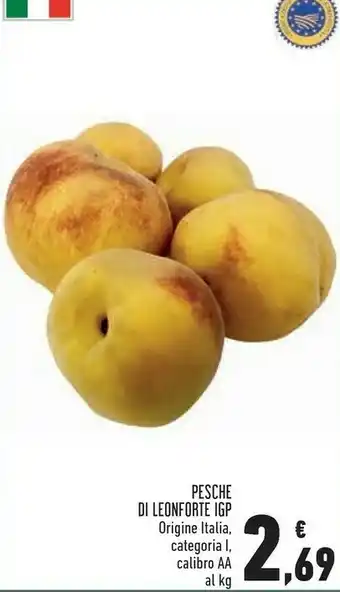 Conad Pesche Di Leonforte offerta