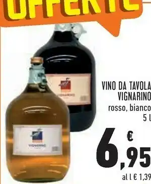 Conad Vignarino Vino Da Tavola offerta
