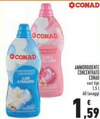 Conad Conad Ammorbidente Concentrato offerta