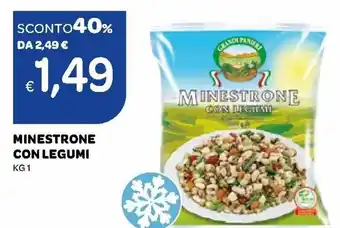 Ekom Minestrone Con Legumi 1 kg offerta