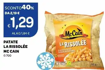 Ekom Mc Cain Patate La Rissolée 700 g offerta