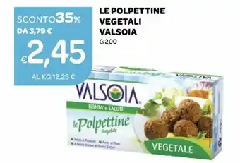 Ekom Valsoia Le Polpettine Vegetali 200 g offerta