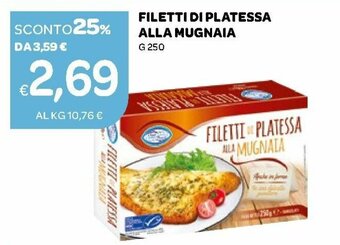 Ekom Filetti Di Platessa Alla Mugnaia 250 g offerta