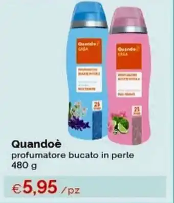 Prodet Quandoè profumatore bucato in perle 480 g offerta