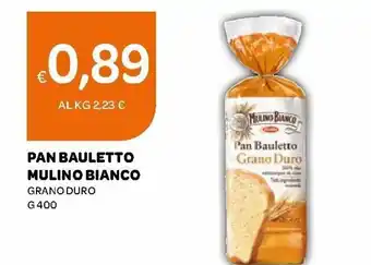 Ekom Mulino Bianco Pan Bauletto Grano Duro 400 g offerta