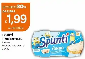 Ekom Spuntì Simmenthal Tonno, Prosciutto Cotto 84x2 g offerta