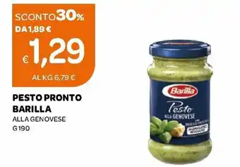 Ekom Barilla Pesto Pronto Alla Genovese 190 g offerta