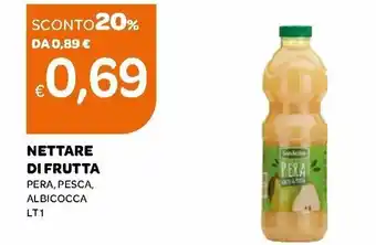 Ekom Nettare Di Frutta Pera, Pesca, Albicocca 1 lt offerta