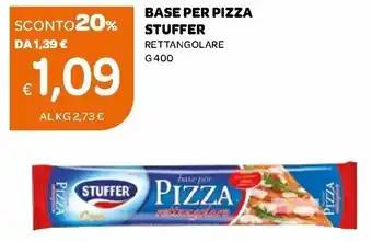 Ekom Stuffer Base Per Pizza Rettangolare 400 g offerta