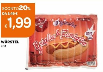 Ekom Würstel 1 kg offerta