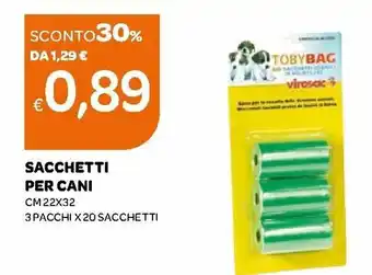 Ekom Sacchetti Per Cani 22x32 cm offerta