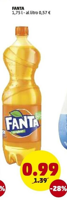 PENNY Coca-Cola - Fanta Aranciata 1750 G(ml) offerta