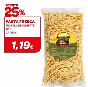 Ekom Pasta Fresca Trofie, Orecchiette 1 kg offerta