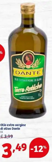In'S Mercato Dante Olio Extra Vergine di Oliva offerta
