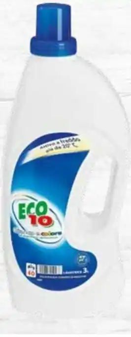 In'S Mercato Eco 10 Detersivo Liquido Lavatrice 3000 ml offerta