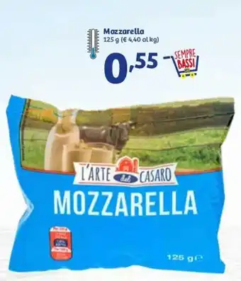 In'S Mercato L'Arte del Casaro Mozzarella 125 g offerta