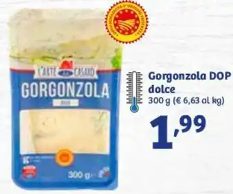 In'S Mercato L'Arte del Casaro Gorgonzola DOP Dolce 300 g offerta