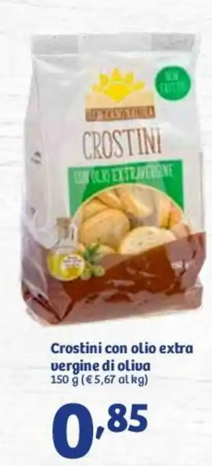 In'S Mercato Crostini Con Olio Extra Vergine di Oliva 150 g offerta