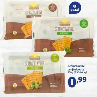 Schiacciatine Confezionate 300 g