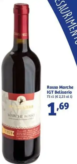 Rosso Marche IGT Belisario 75 cl