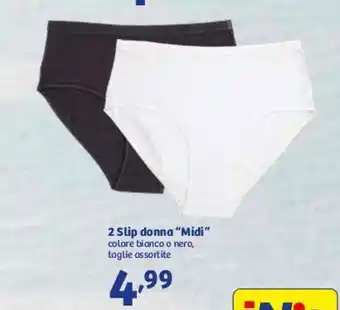 In'S Mercato 2 Slip Donna "Midi" offerta