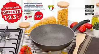 Ballarini Saltapasta 1 Manico Ø 28 cm "Rialto Granitium"