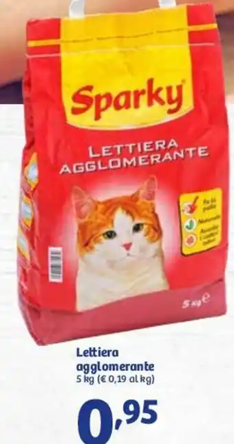 In'S Mercato Sparky Lettiera Agglomerante 5 kg offerta