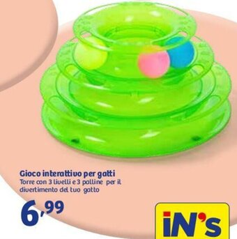 In'S Mercato Gioco Interattivo Per Gatti offerta