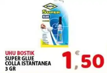 UHU BOSTIK SUPER GLUE COLLA ISTANTANEA 3 GR