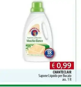 Acqua & Sapone Chanteclair Detersivo lavatrice offerta