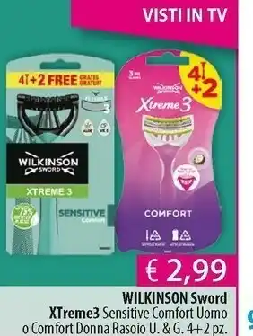 Acqua & Sapone Wilkinson sword Rasoio offerta