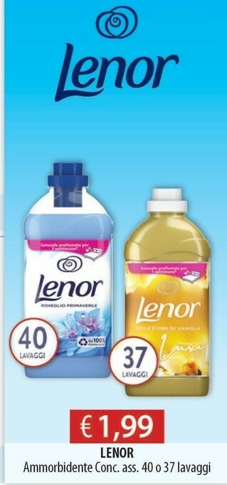 Acqua & Sapone Lenor Ammorbidente offerta