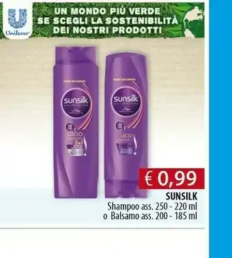 Acqua & Sapone Sunsilk Shampoo offerta