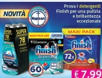 Acqua & Sapone Finish Detersivo lavastoviglie offerta