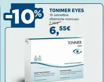 Coop Tonimer Eyes 16 Salviettine Oftalmiche Monouso offerta